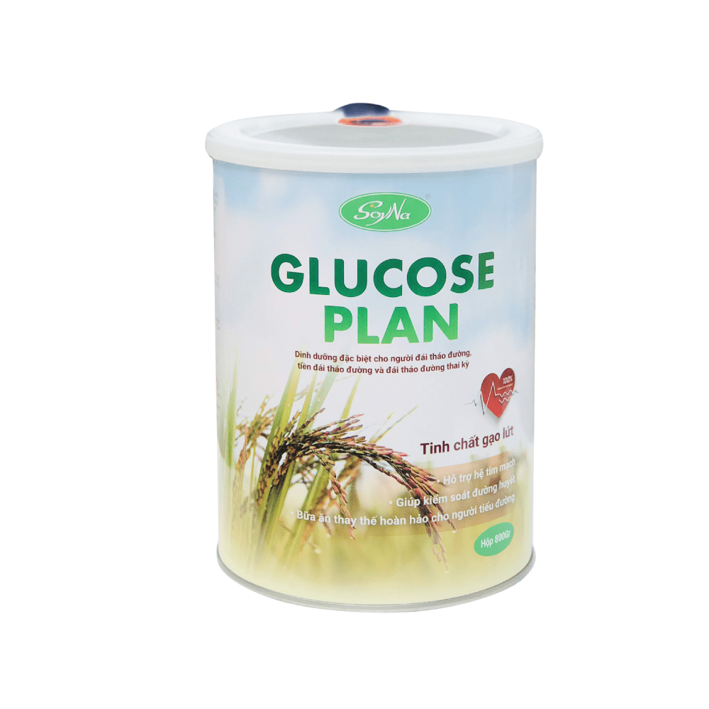 sữa thực vật glucose plan dành cho người tiểu đường