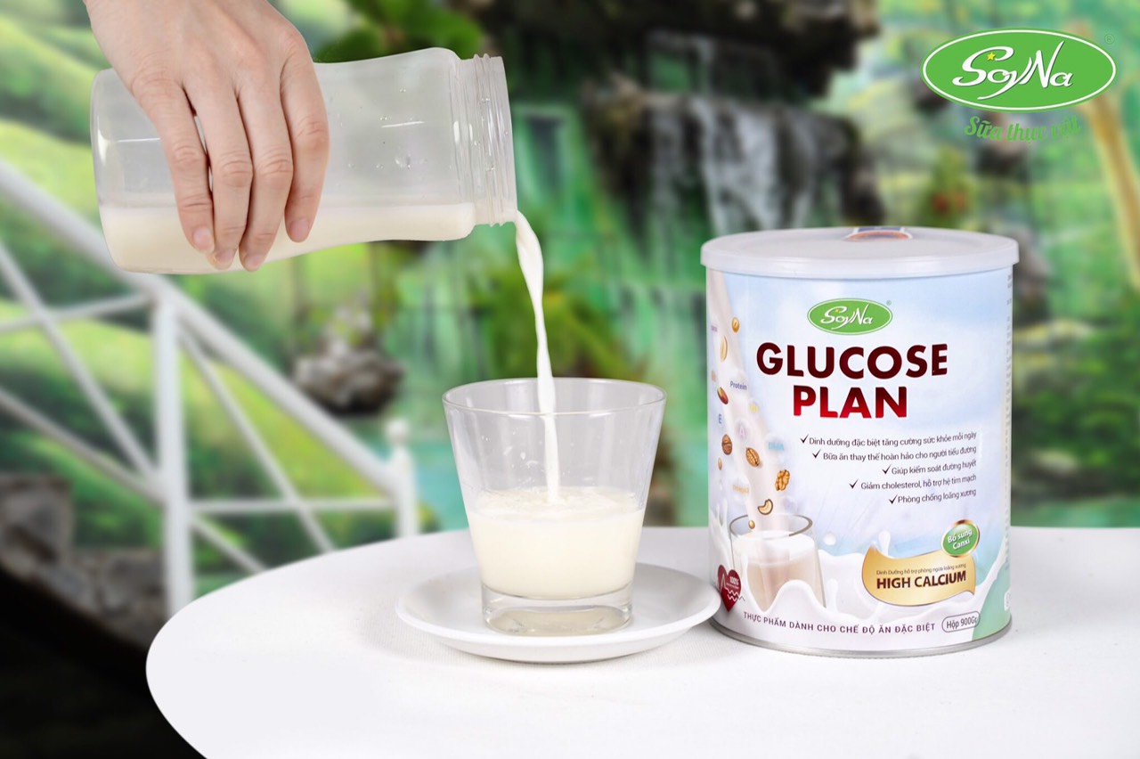 Sữa Glucose Plan Canxi hàm lượng canxi cao, dễ hấp thu